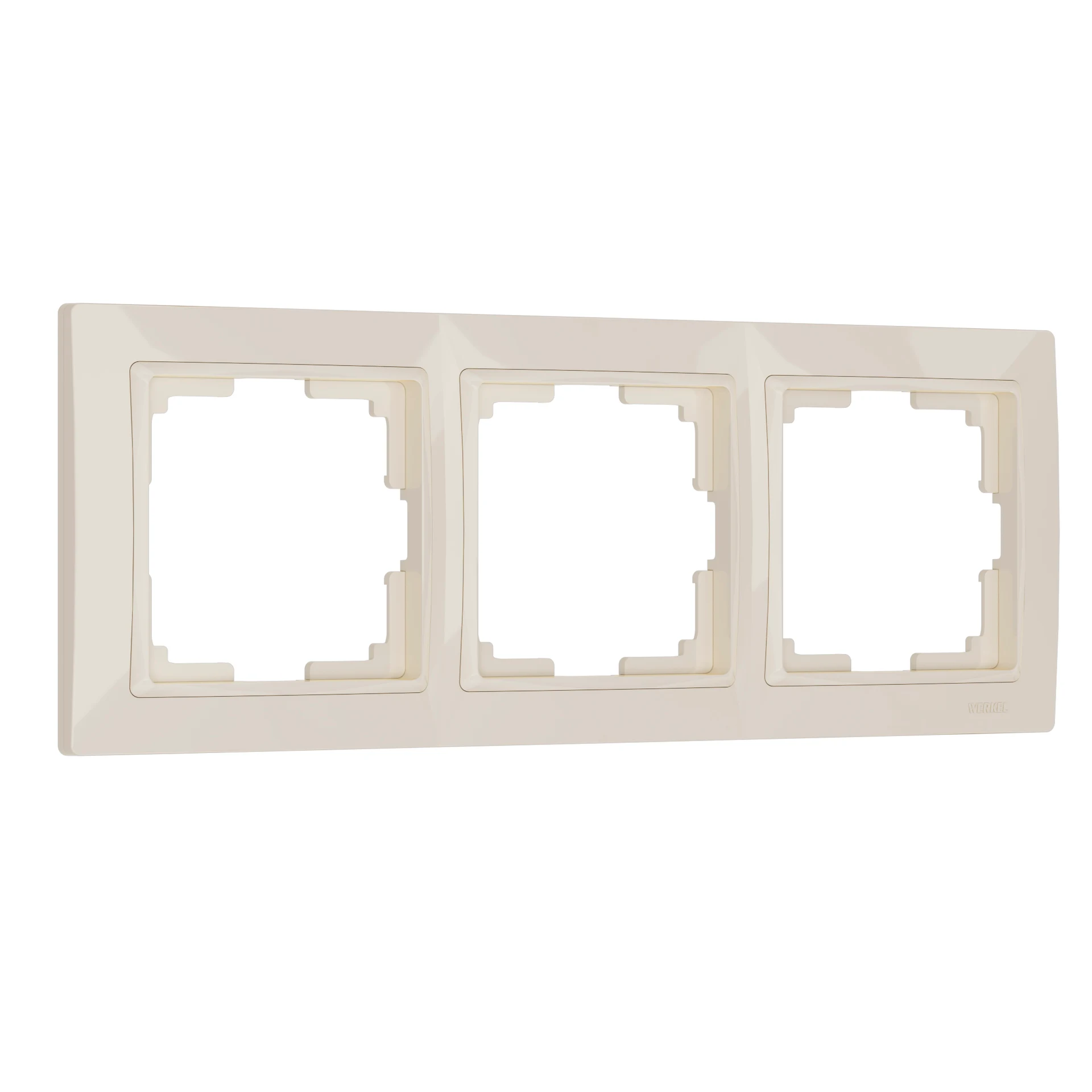 Рамка Werkel W0032003/ Рамка на 3 поста Snabb basic (слоновая кость)