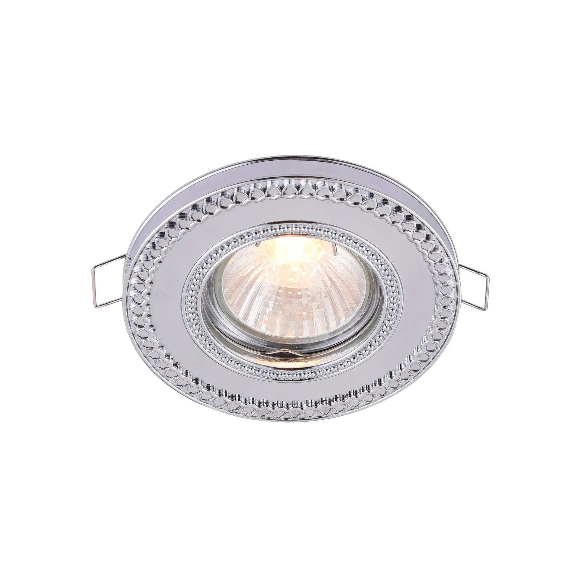 Встраиваемый светильник с узорами Metal DL302-2-01-CH Maytoni