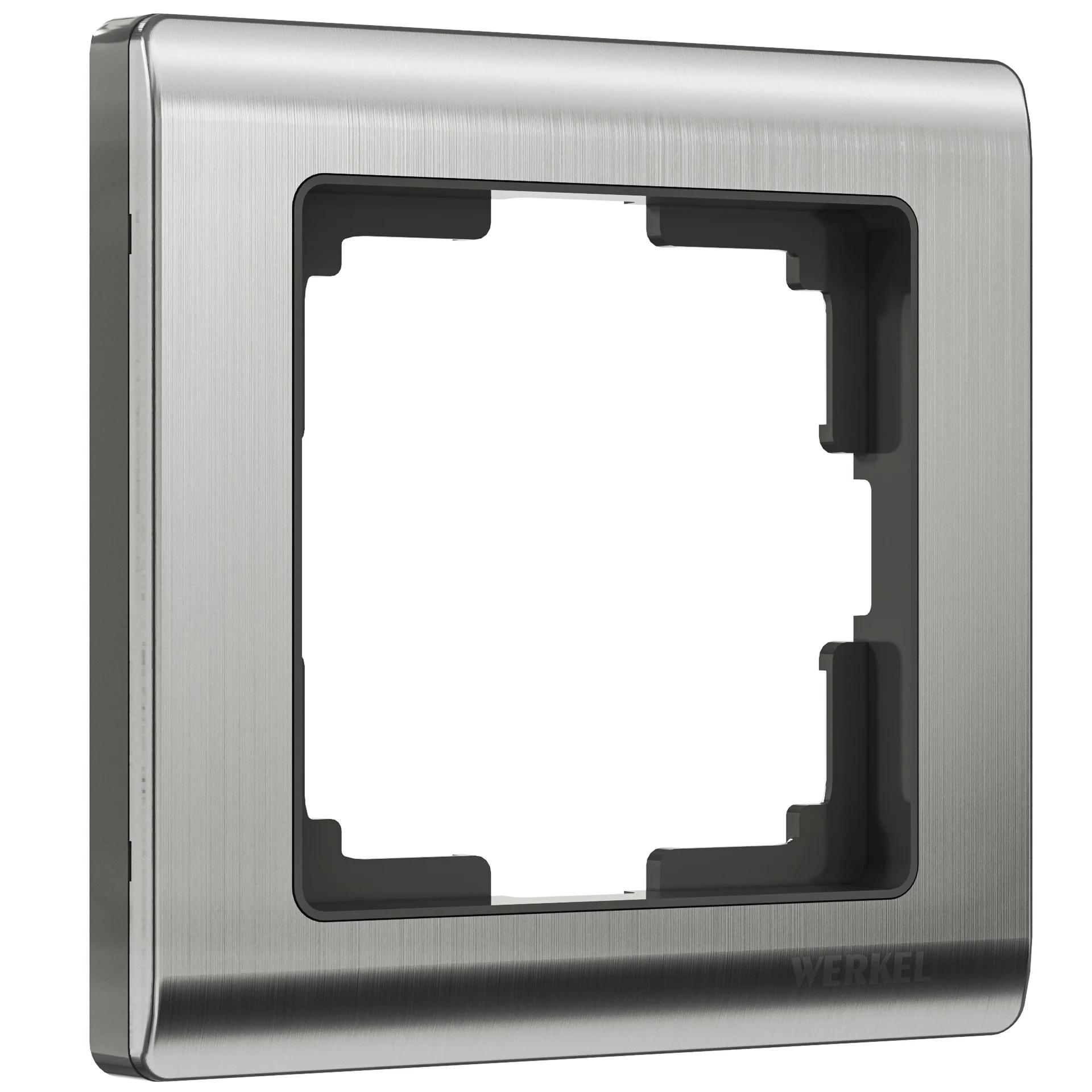 Рамка Werkel W0011602/ Рамка на 1 пост Metallic (глянцевый никель)