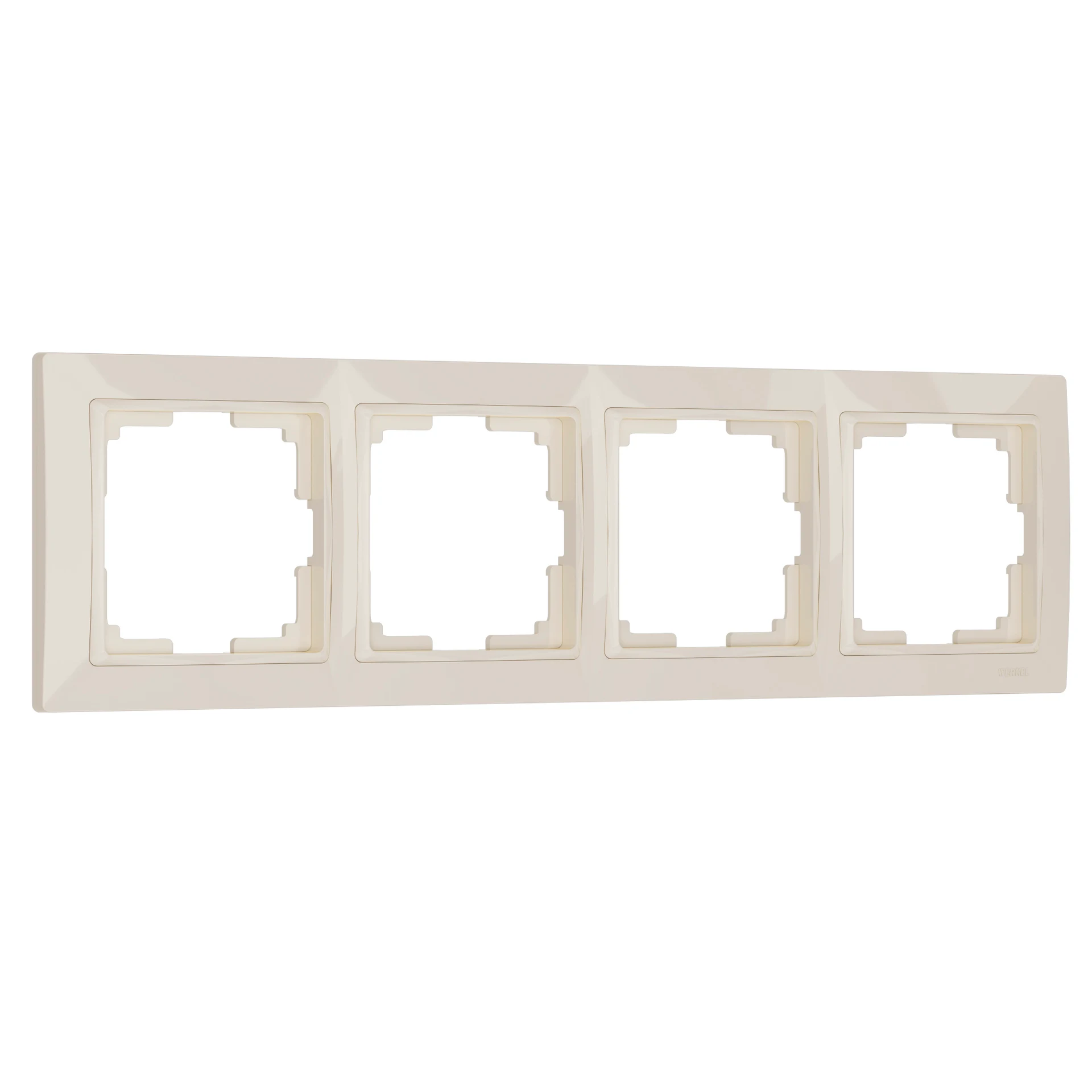 Рамка Werkel W0042003/ Рамка на 4 поста Snabb basic (слоновая кость)