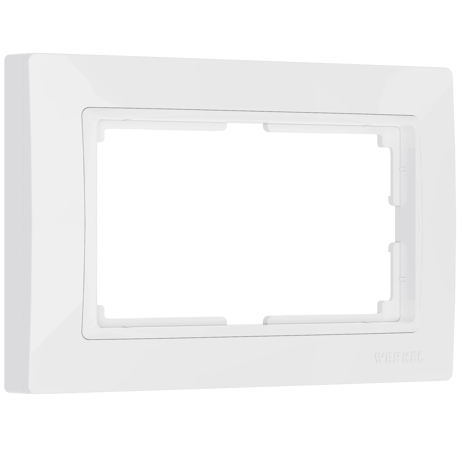 Рамка Werkel W0082001/ Рамка для двойной розетки Snabb basic (белый)