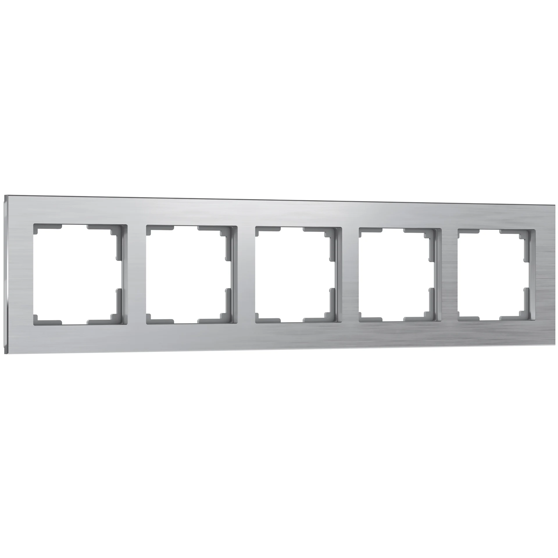 Рамка Werkel W0051706/ Рамка на 5 постов Aluminium (алюминий)