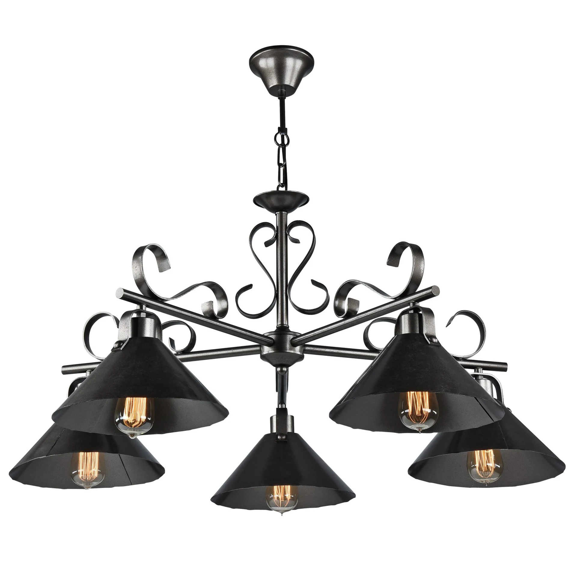 Подвесная люстра Maytoni Iron H104-55-R