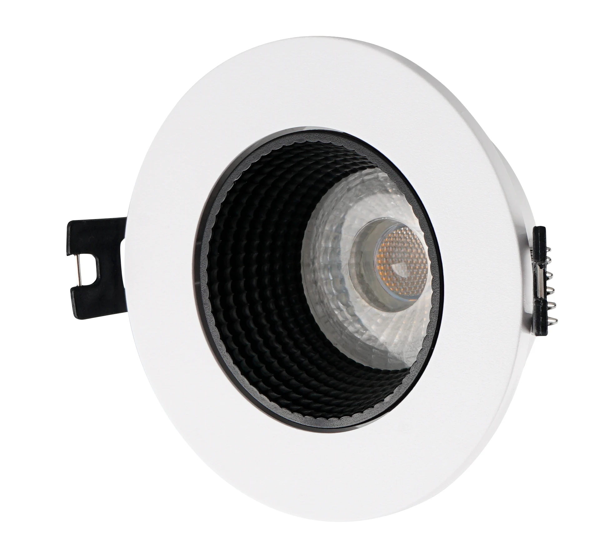 Точечный встраиваемый светильник Denkirs DK3061-WH+BK