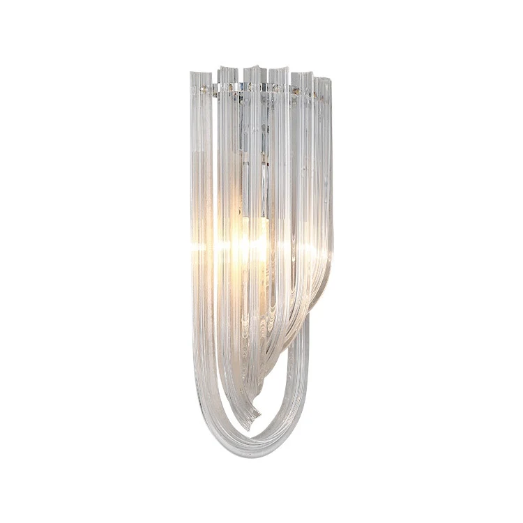 Настенное бра Delight Collection Murano Glass KR0116W-1 chrome