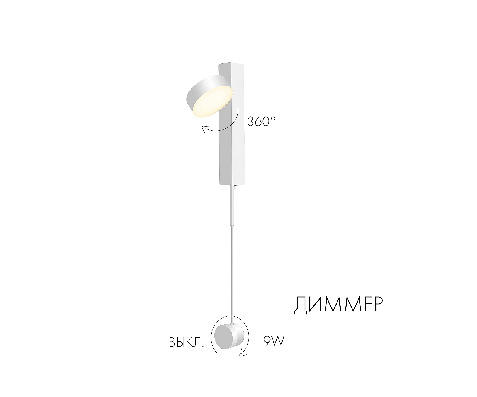 Настенный светильник KINK Light Винетта 08422,01