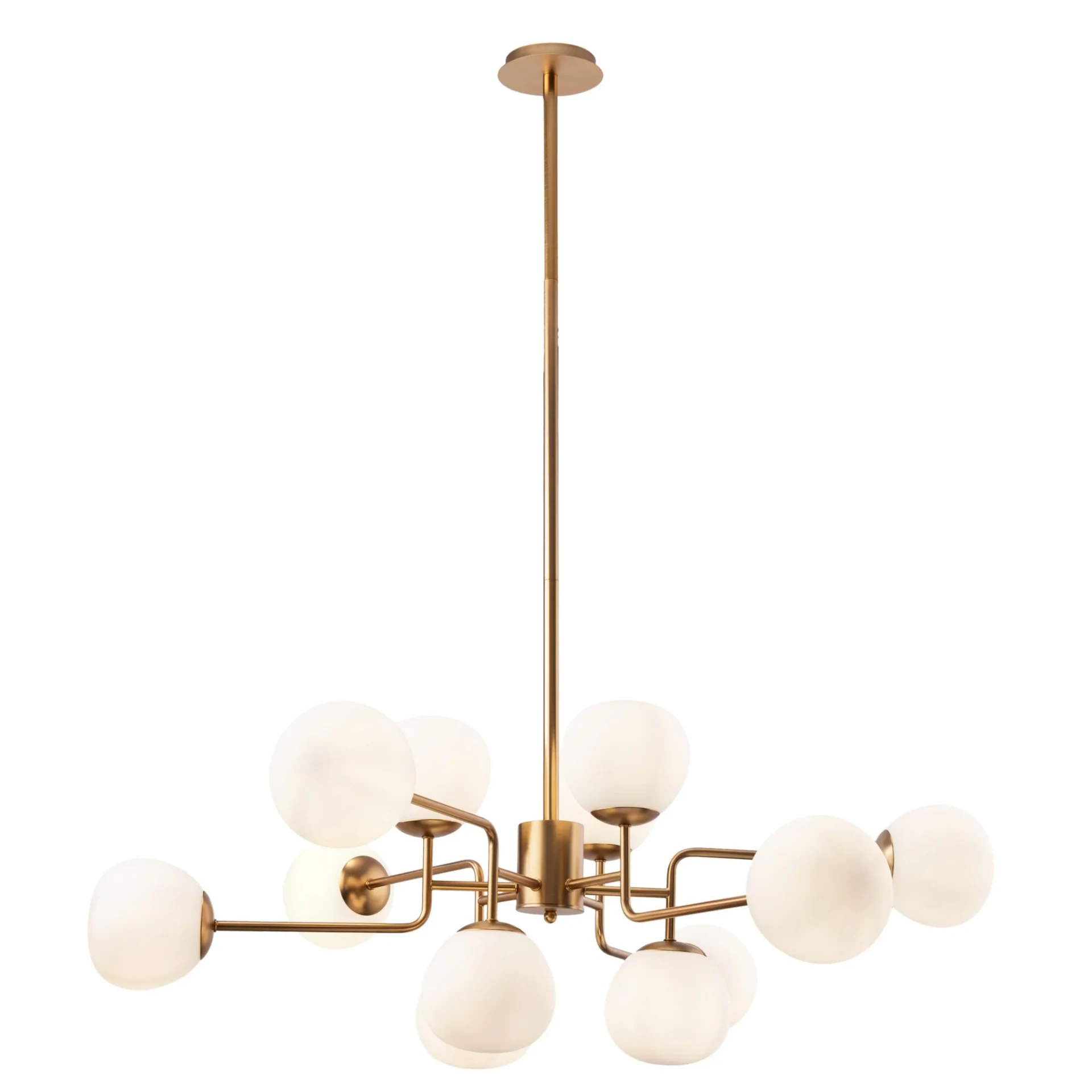 Люстра на штанге Maytoni Erich MOD221-PL-12-G
