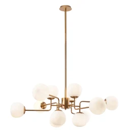 Люстра на штанге Maytoni Erich MOD221-PL-12-G
