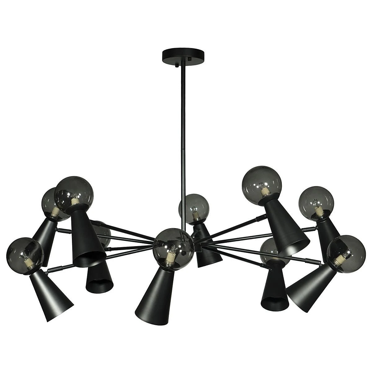 Люстра на штанге Loft It Halley 10046/10 Black