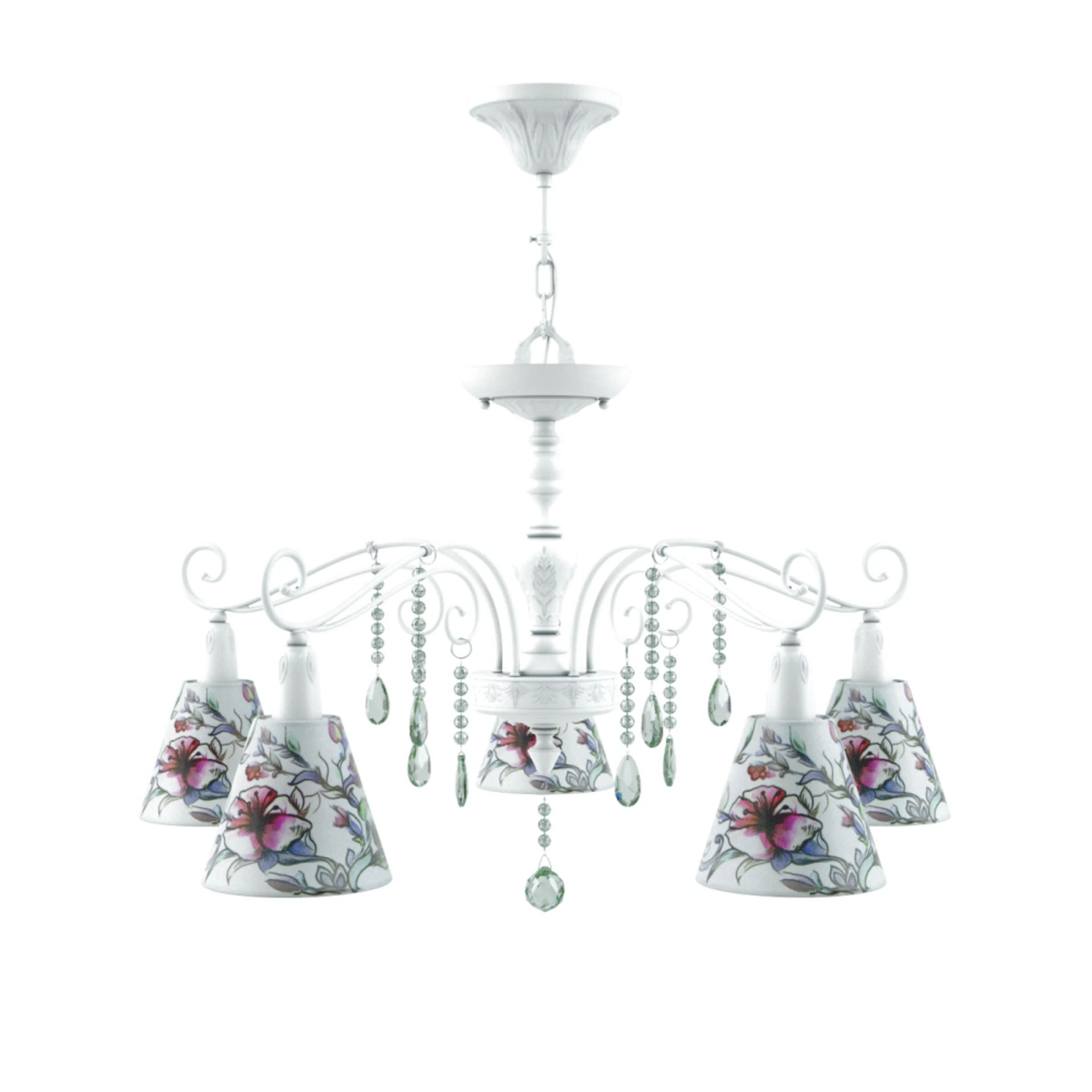 Подвесная люстра Maytoni Provence 19 E4-05-WM-LMP-O-13-CRL-E4-05-GR-DN
