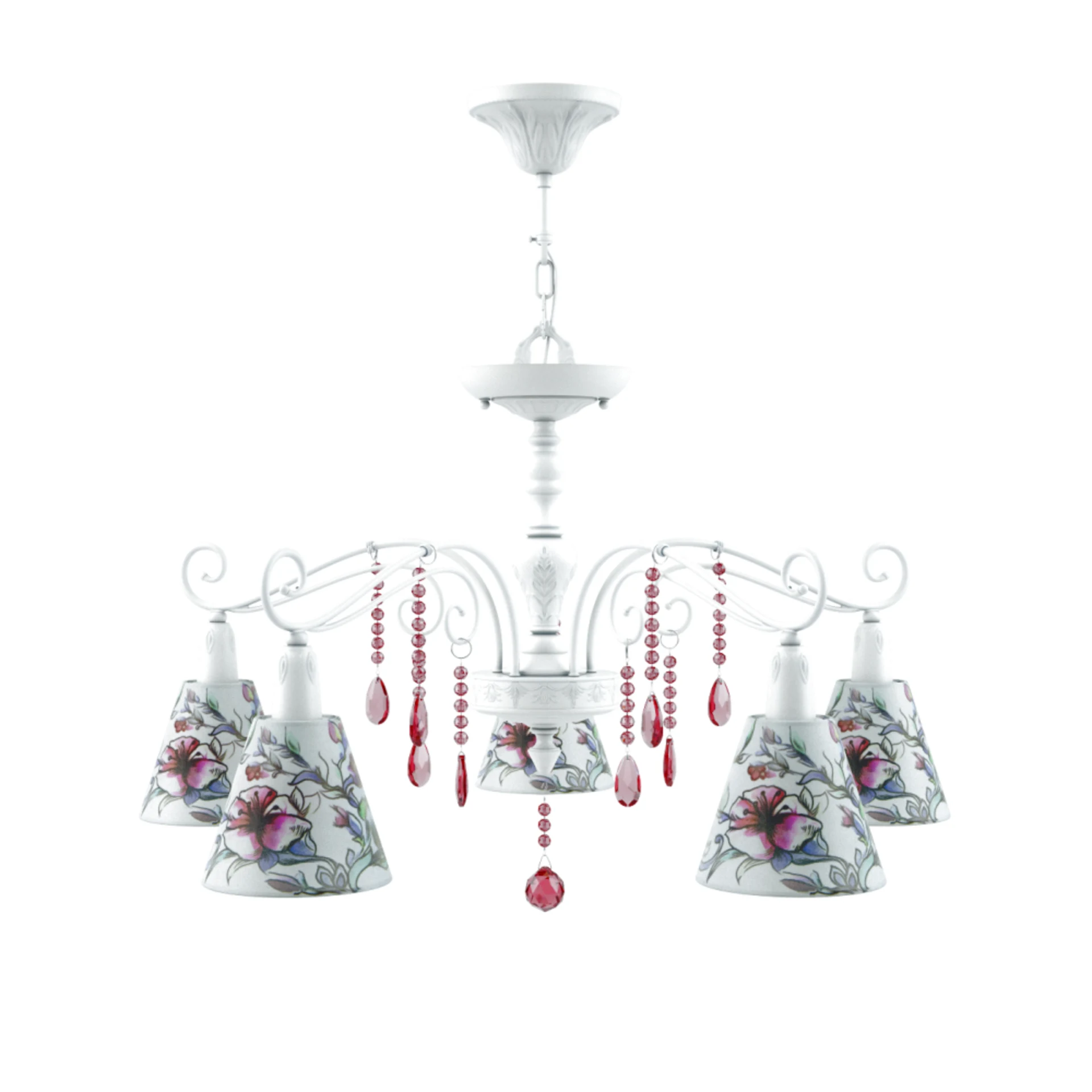 Подвесная люстра Maytoni Provence 18 E4-05-WM-LMP-O-13-CRL-E4-05-PK-DN