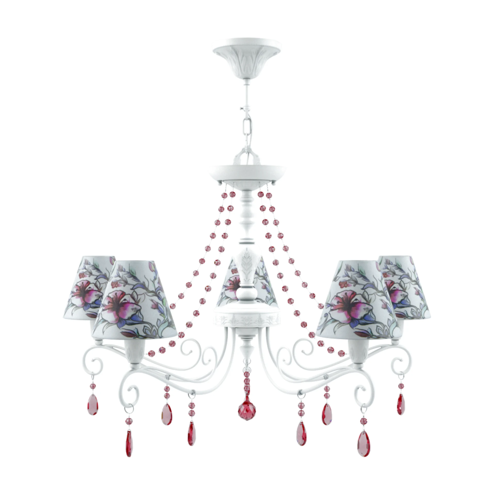 Подвесная люстра Maytoni Provence 18 E4-05-WM-LMP-O-13-CRL-E4-05-PK-UP