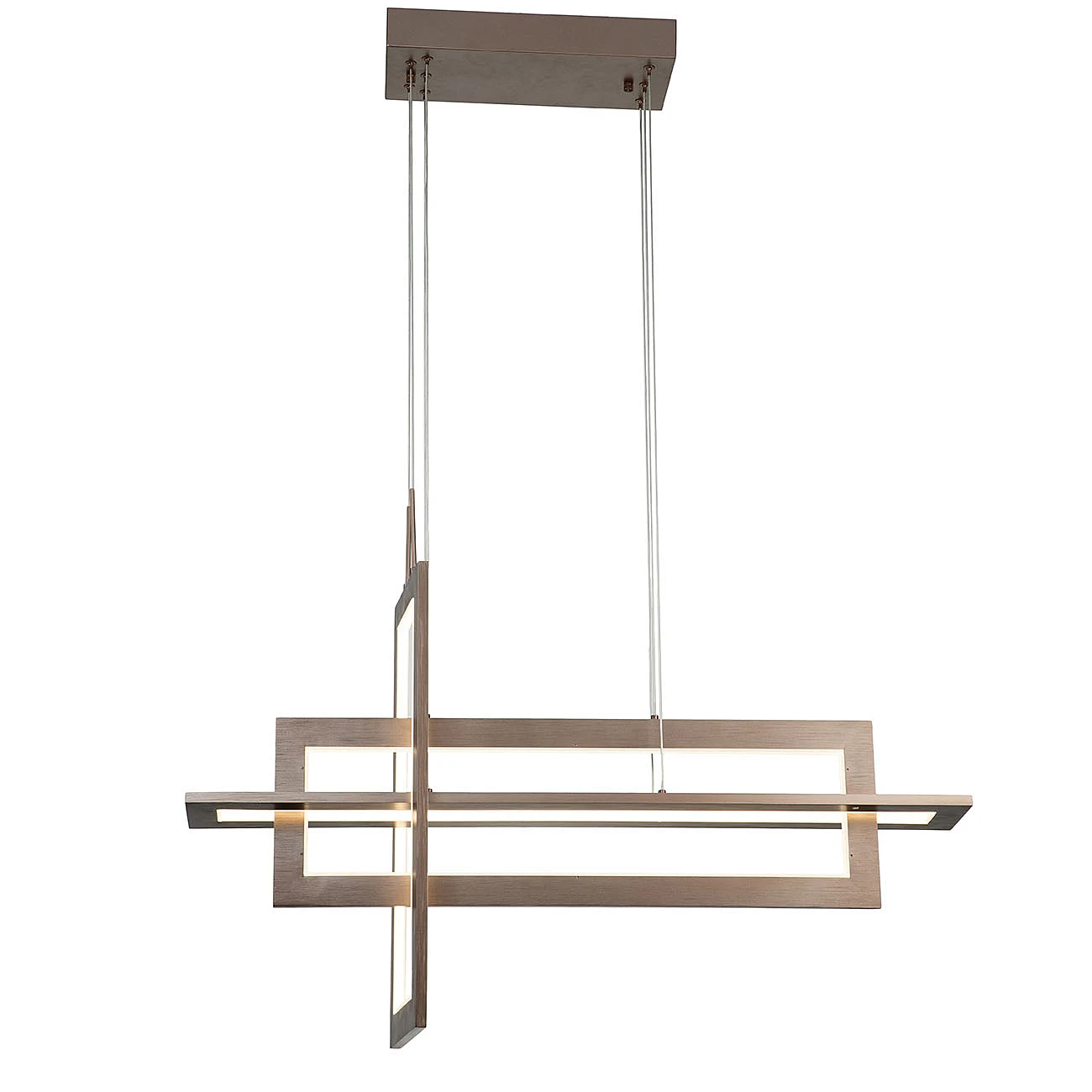 Подвесная люстра Indigo Realta 14004/3P Brown V000009L