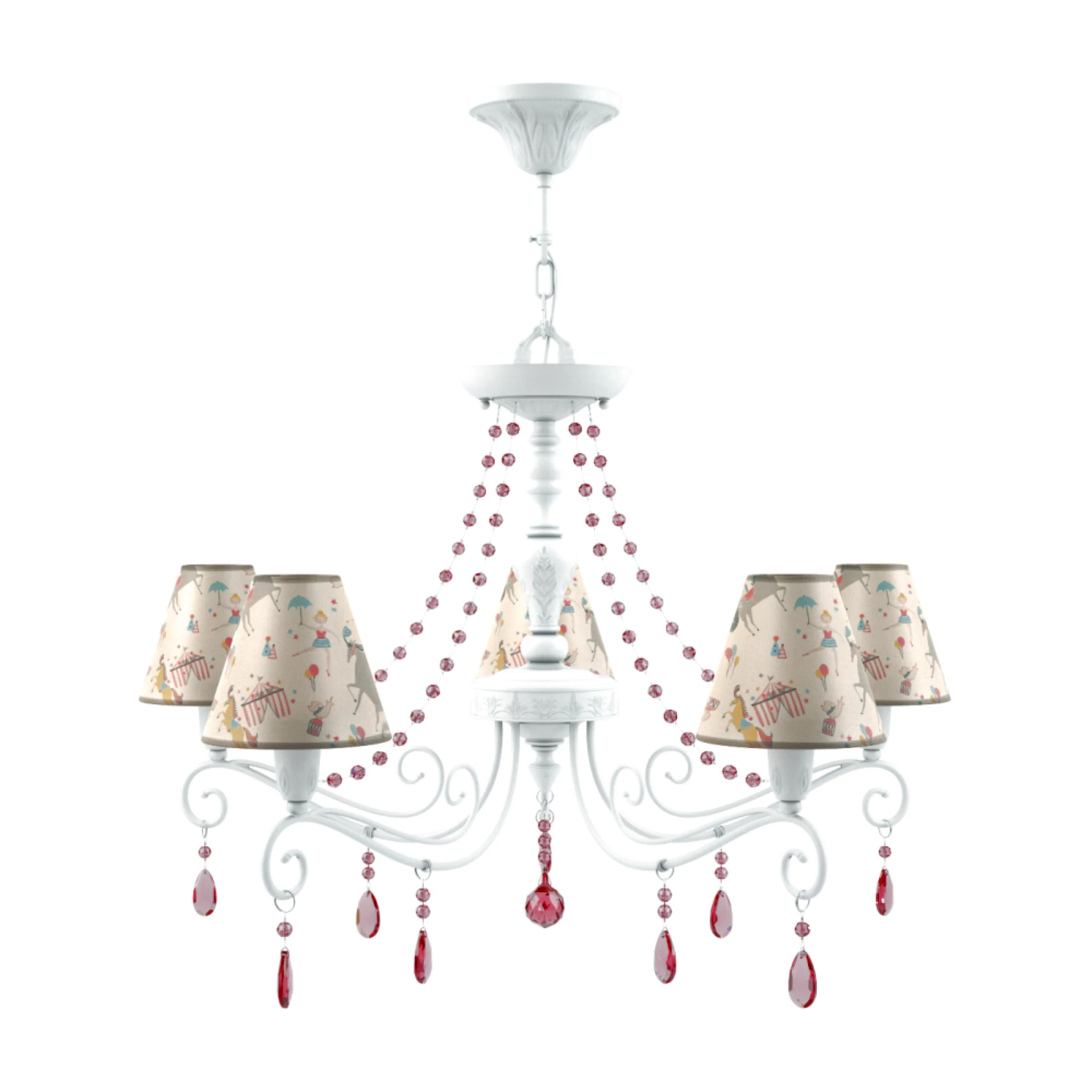 Подвесная люстра Maytoni Provence 16 E4-05-WM-LMP-O-14-CRL-E4-05-PK-UP