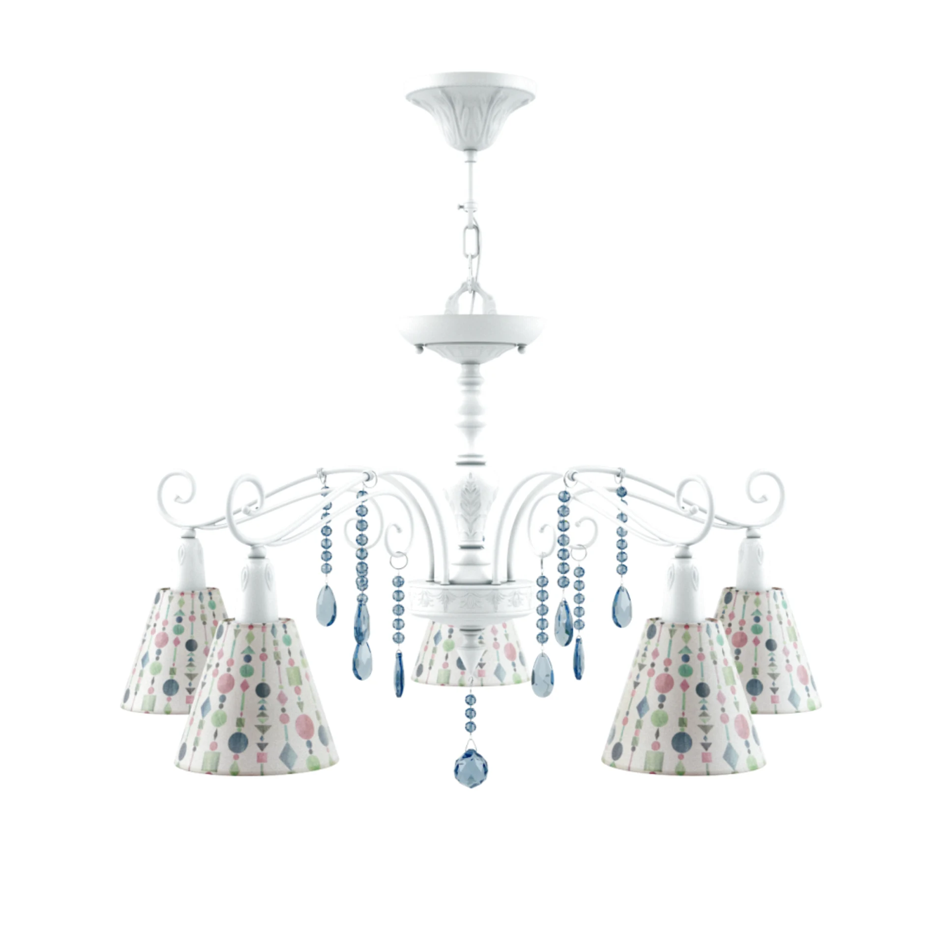 Подвесная люстра Maytoni Provence 19 E4-05-WM-LMP-O-17-CRL-E4-05-GB-DN