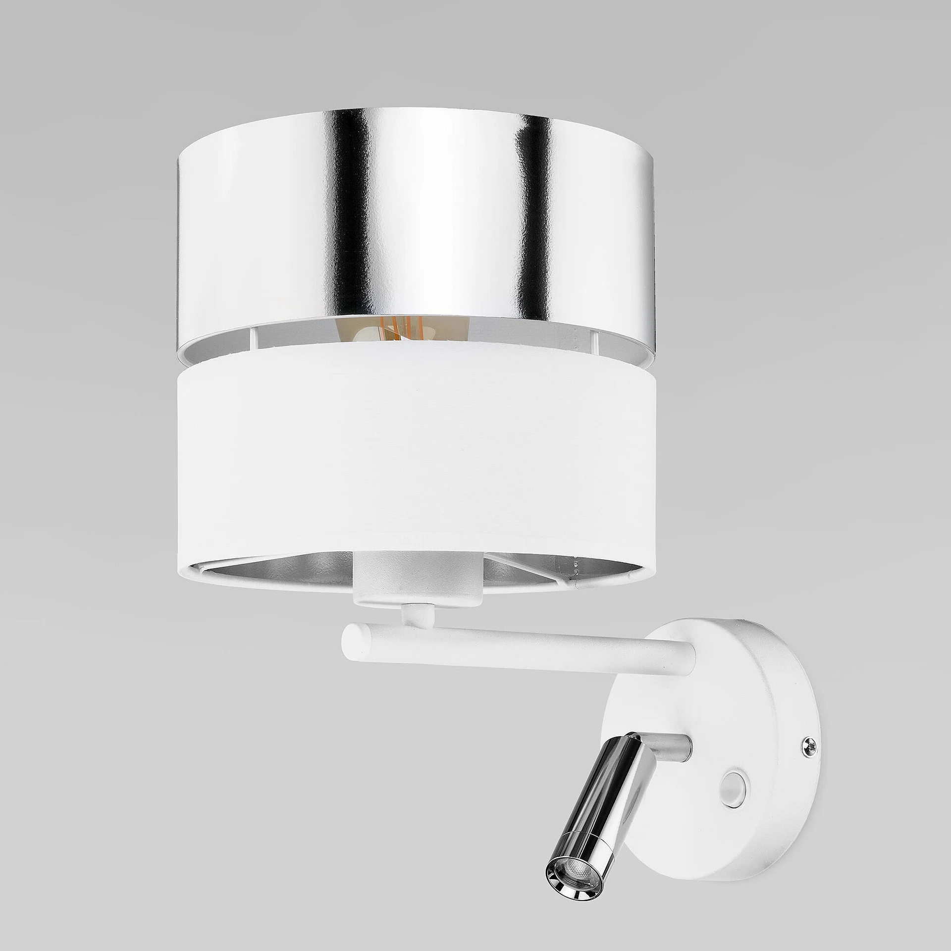 Настенное бра TK Lighting Hilton 4176 Hilton Silver