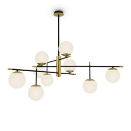 Потолочная люстра Maytoni Nostalgia MOD048PL-09G