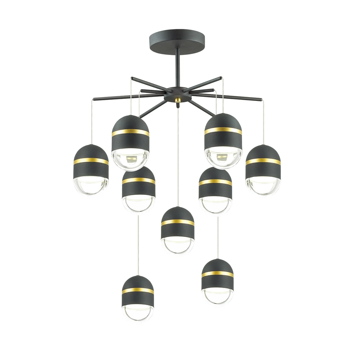 Потолочная люстра Odeon Light Minion 4118/45CL