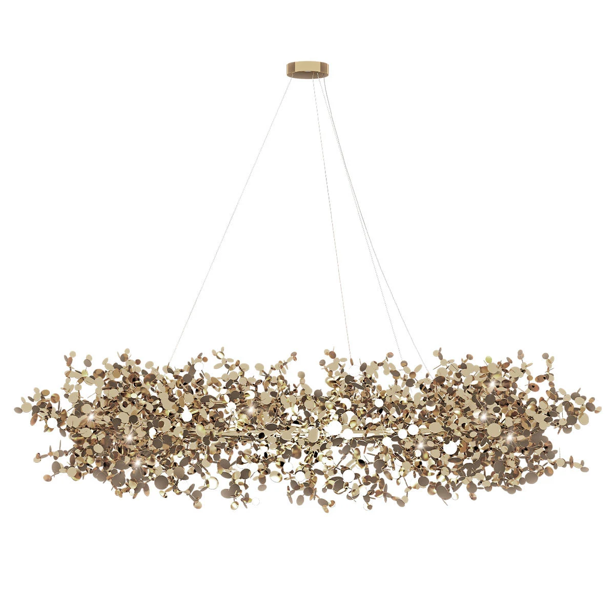 10101/1000 Gold Подвесная люстра LOFT IT Spark