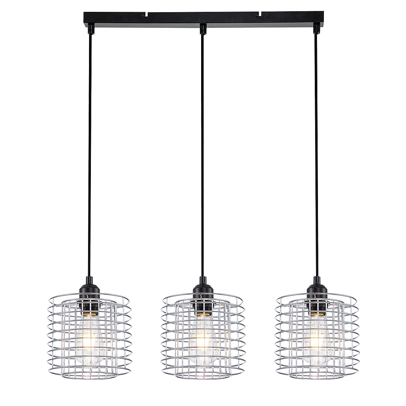 Светильник подвесной Escada Grid 10190/3S Chrome