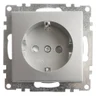 Розетка 1-местная с/з Stekker Катрин 39582