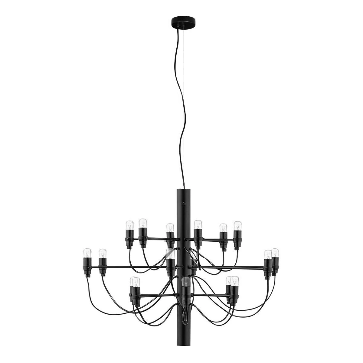 Подвесная люстра Gino Loft It 10196/650 Black