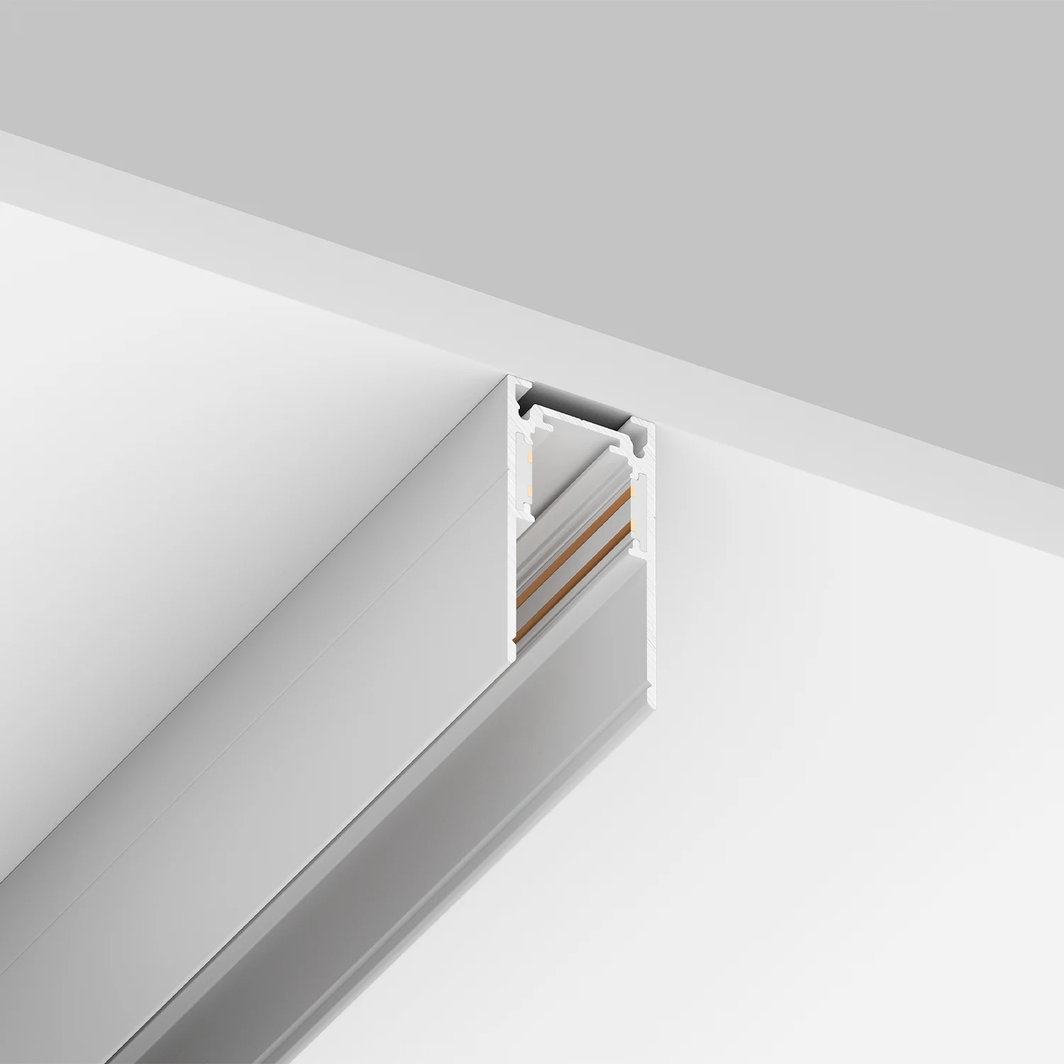 Шинопровод магнитный накладной Crystal Lux SPACE CLT 0.113 01 L3000 WH