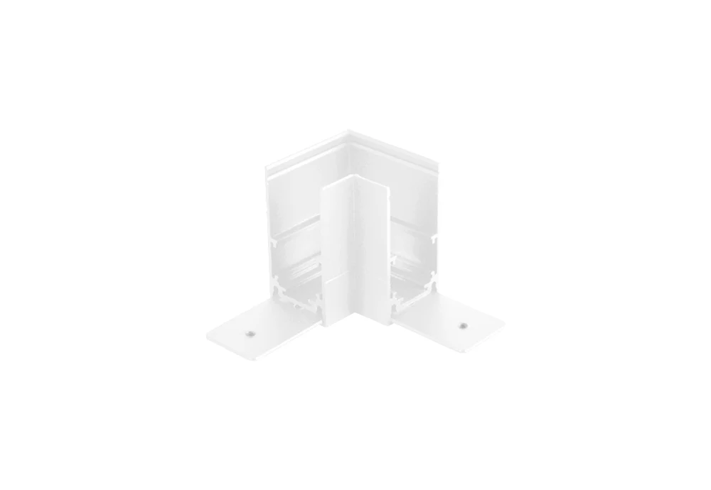 Соединитель для магнитного накладного шинопровода угловой Crystal Lux CLT 0.213 04 WH