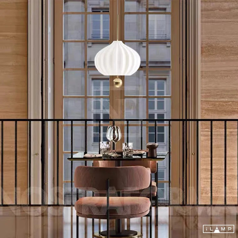 Светильник подвесной iLamp Pear 10808P/1 WH-GL