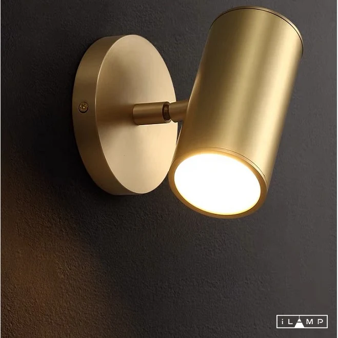 Светильник спот iLamp Plum 8860W BR-BK