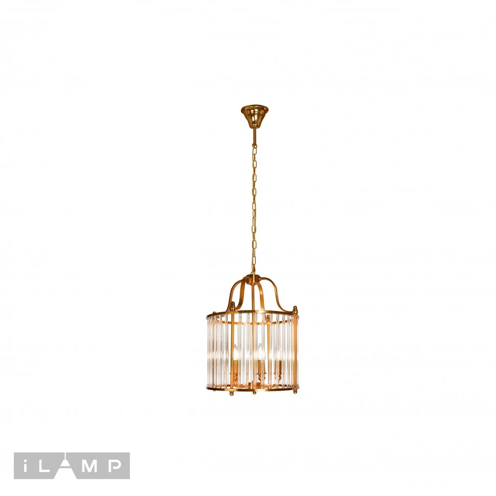 Люстра подвесная Qeens iLamp P2437-5 Bronze