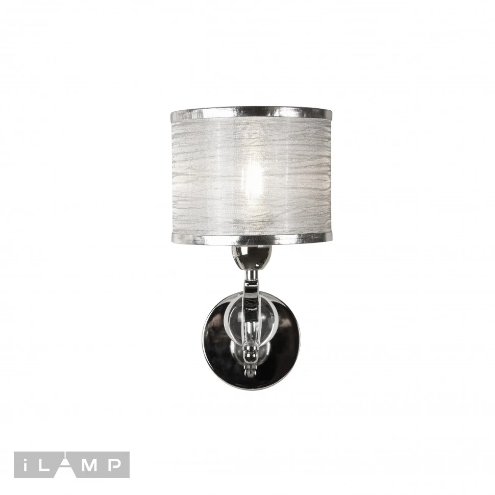 Настенное бра iLamp Chelsea W2400-1 Nickel