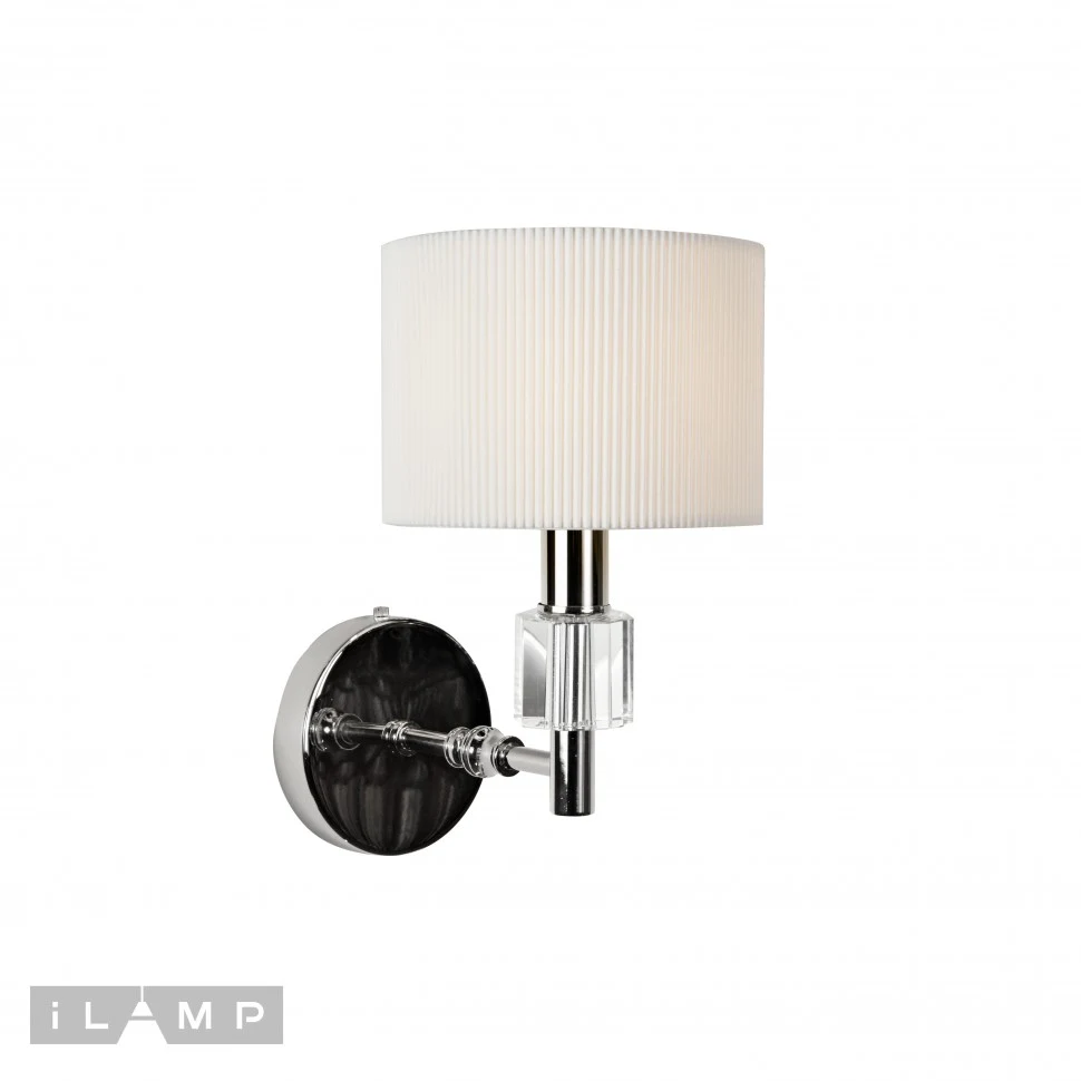 Настенное бра iLamp Alexa W2404-1 Nickel