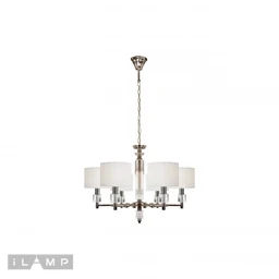 Люстра подвесная Alexa iLamp P2404-6  Nickel