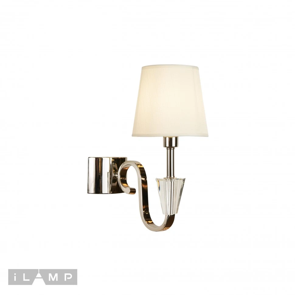 Настенное бра iLamp Alesti W2424-1 Nickel