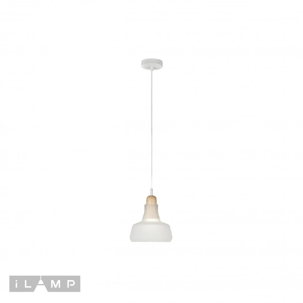 Светильник подвесной iLamp Puro AP9006-1B WH