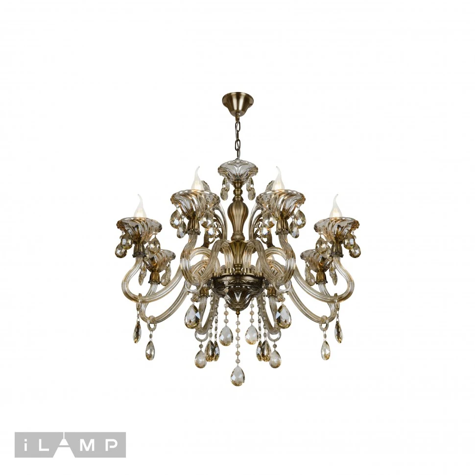 Люстра подвесная Asia iLamp 61082-8 BR