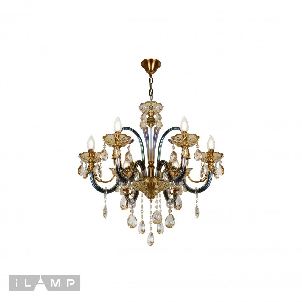 Люстра подвесная Asia iLamp 61081-6 BR