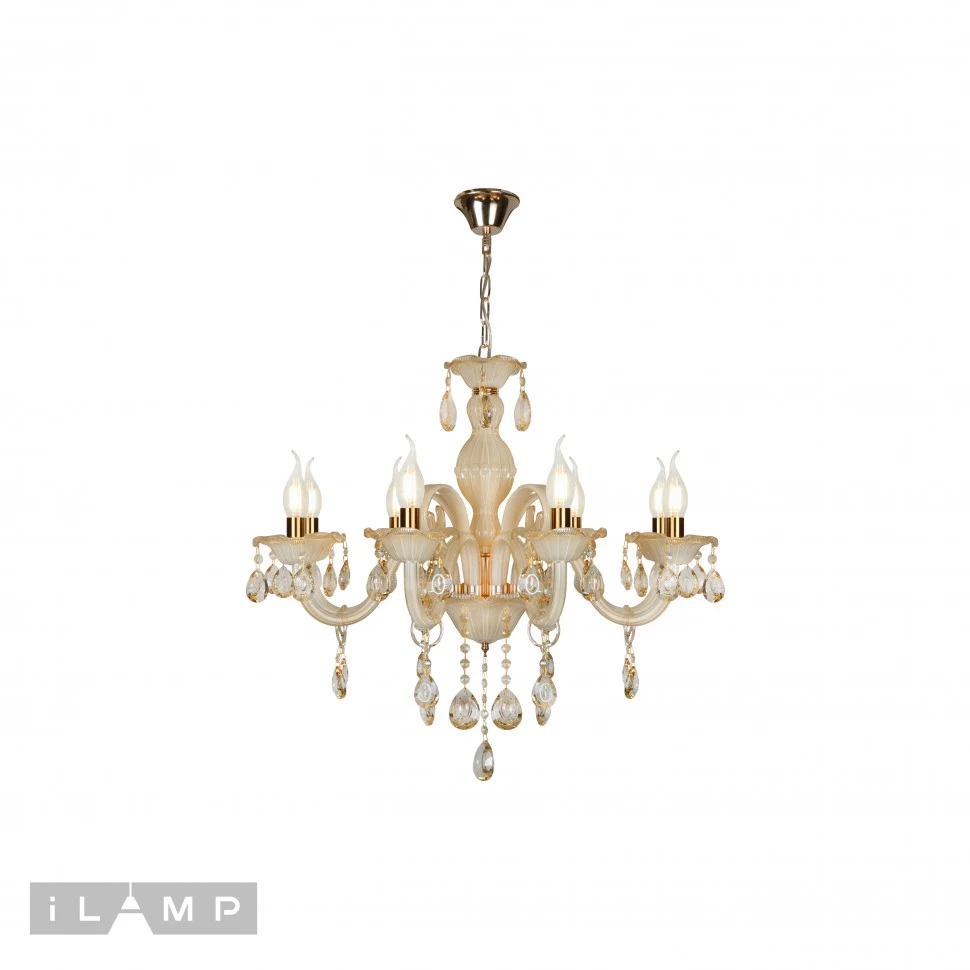 Люстра подвесная Asia iLamp 81072-8 WH