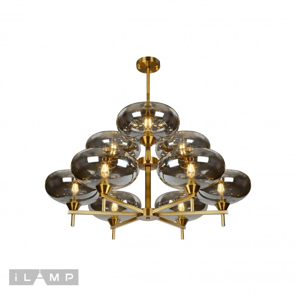 Потолочная люстра iLamp Rivoli 6607/9 GD