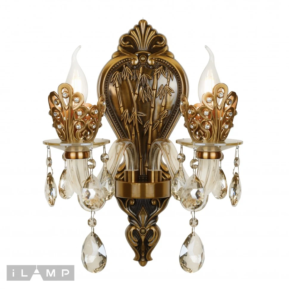 Настенное бра iLamp Asia 61078/2 BR