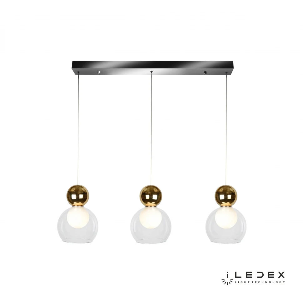 Светильник подвесной ILedex Blossom C4476-3L GL