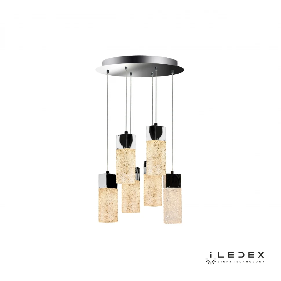 Светильник подвесной ILedex Ice P81000/6 CR