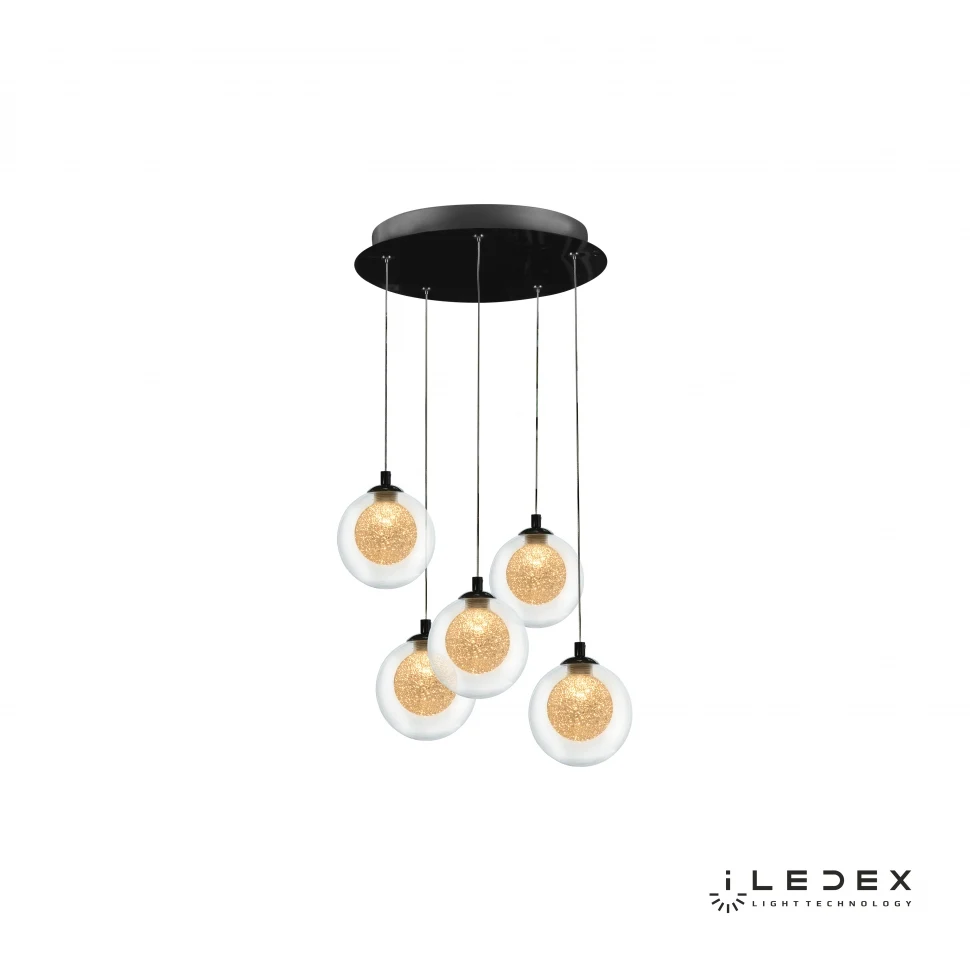 Светильник подвесной ILedex Oblivion C4457-5R CR