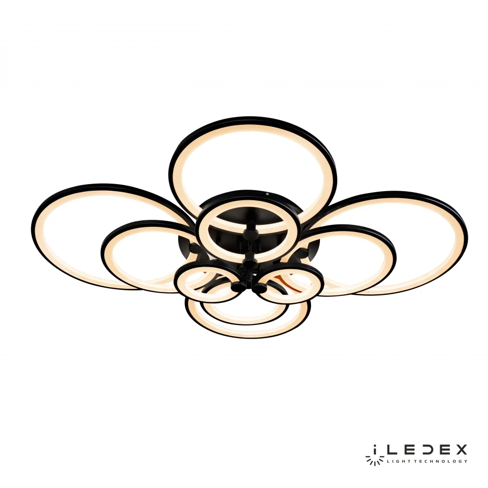 Потолочная люстра ILedex Ring A001/10 BK