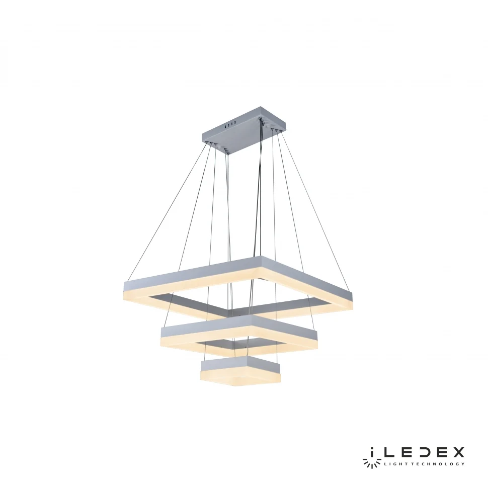 Подвесная люстра ILedex Twins D0319-3 (200x400x600) WH