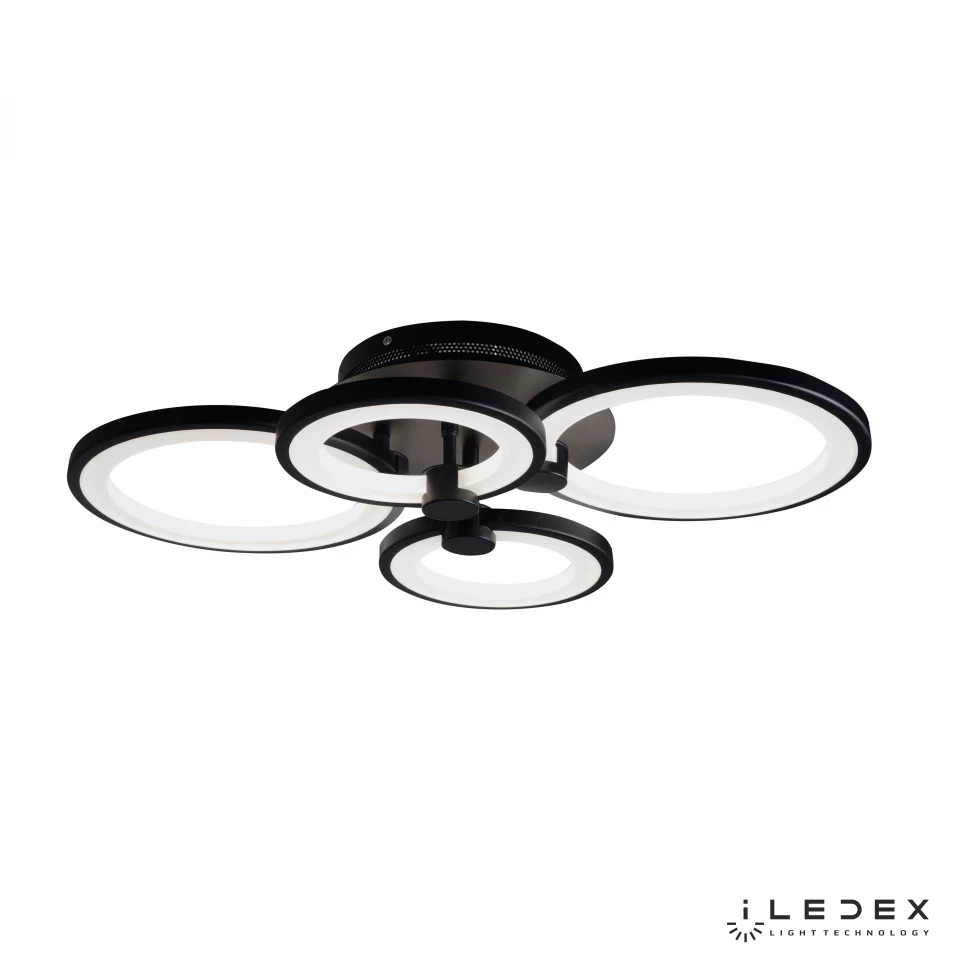 Потолочная люстра ILedex Ring A001/4 BK