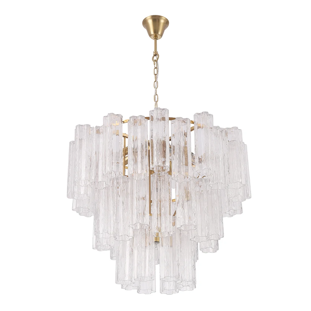 Подвесная люстра Crystal Lux Rose ROSE SP15 BRASS