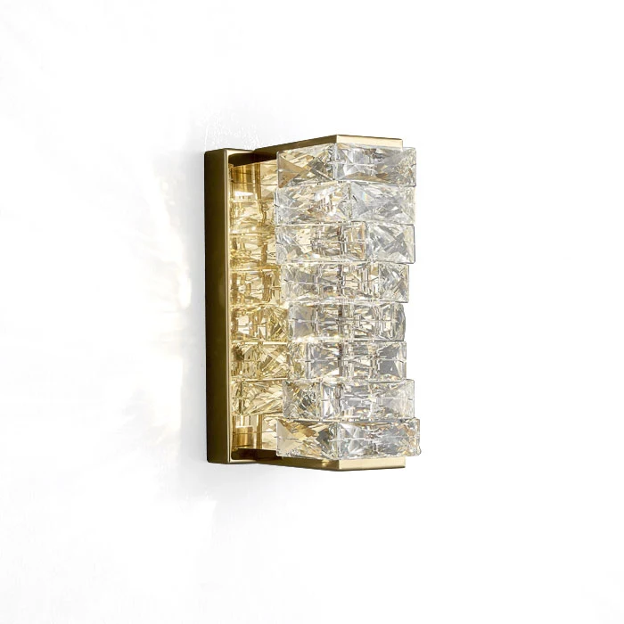 Настенное бра Delight Collection Glissando 6005W/S gold/clear