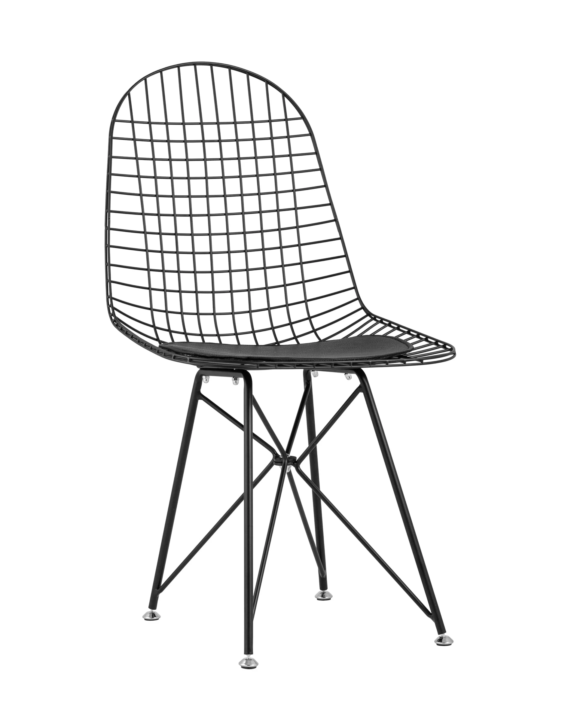 Обеденный стул Stool Group Eiffel AFR-18B-P1 BL/BL